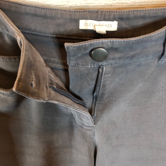 Eileen Fisher Soft Corduroy Straight Leg Pants Sml - Picture 9 of 16